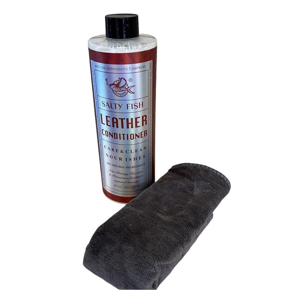 Salty Fish Leather Cleaner / Conditioner 16 oz - Picture 4 of 7